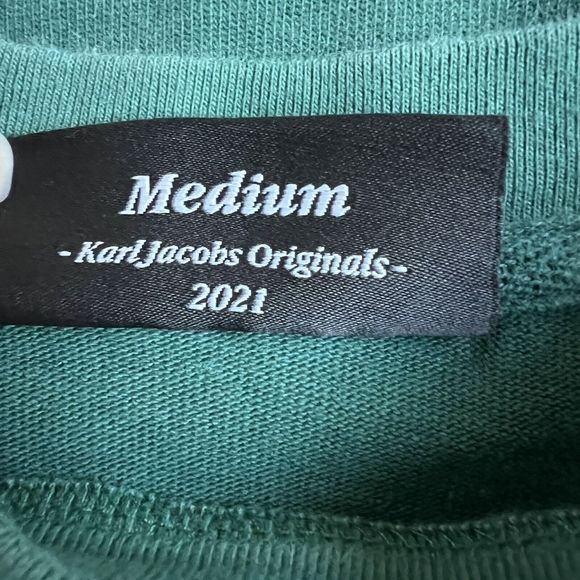 Karl Jacobs Books & Board Games Official Staff Size Medium Unisex Green Shirt - Picture 6 of 7